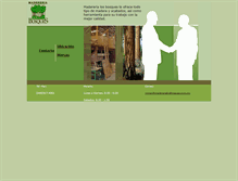 Tablet Screenshot of madererialosbosques.com.mx